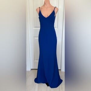 Lulus Infinite Glory Royal Blue Maxi Dress